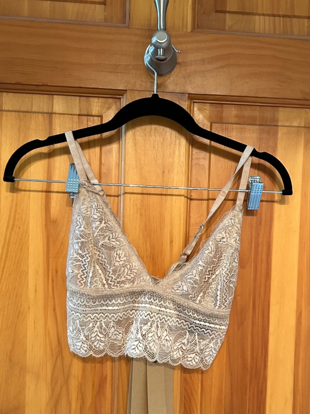 NWT POL Mauve Small Lace Bralette